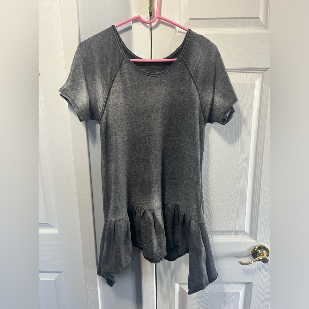 Free people short sleeve shirt